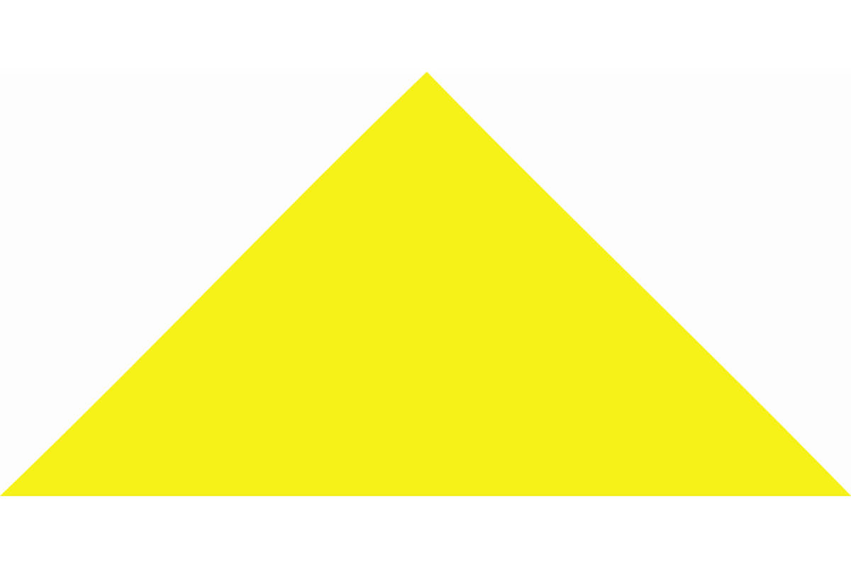Plakfiguren driehoek 3,5x2,5x2,5 cm, 400 stuks